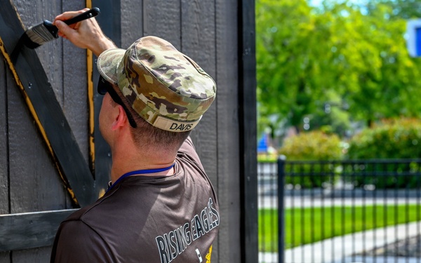 WOCS Class 26-001 Civil Military Project, Ronald McDonald House