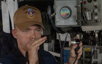 USS Princeton Transits the Strait of Malacca