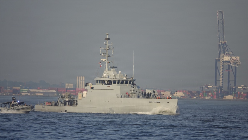 International Naval Review 250 African Ships Arrive