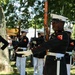 Marine Corps Silent Drill Platoon performs at Fleet Week Boston
