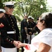 Marine Corps Silent Drill Platoon performs at Fleet Week Boston