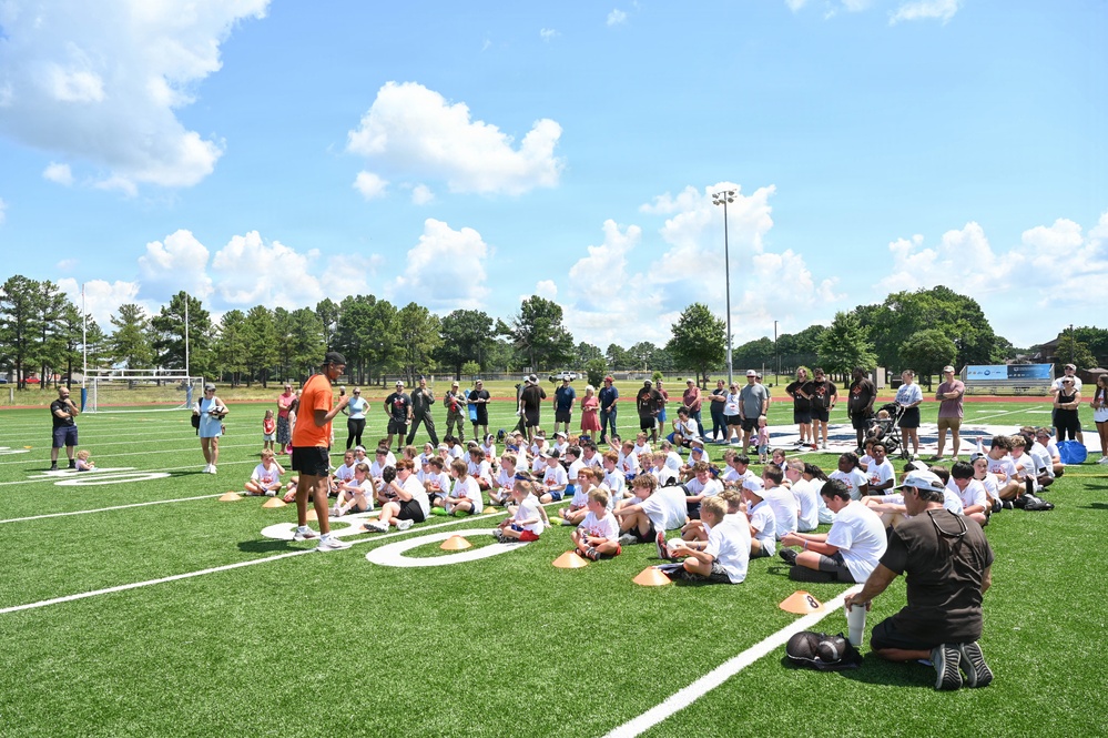 LRAFB Hosts the Taylen Green Pro Camp