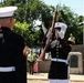 Marine Corps Silent Drill Platoon performs at Fleet Week Boston