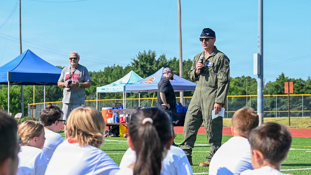 LRAFB Hosts the Taylen Green Pro Camp