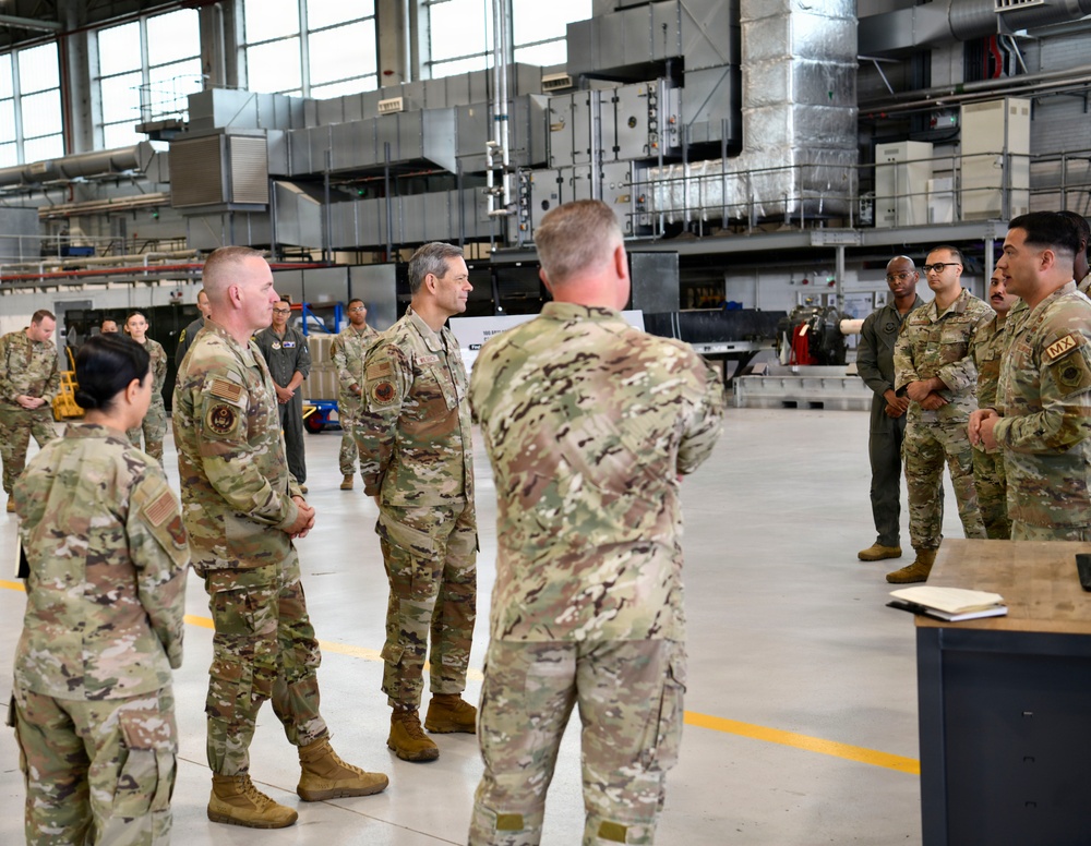 CSAF, CMSAF visit RAF Mildenhall