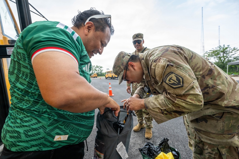 Jersey Guard Assists FIFA World Cup