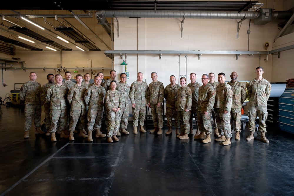 CSAF, CMSAF visit RAF Mildenhall