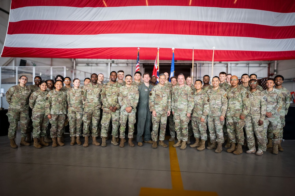 CSAF, CMSAF visit RAF Mildenhall
