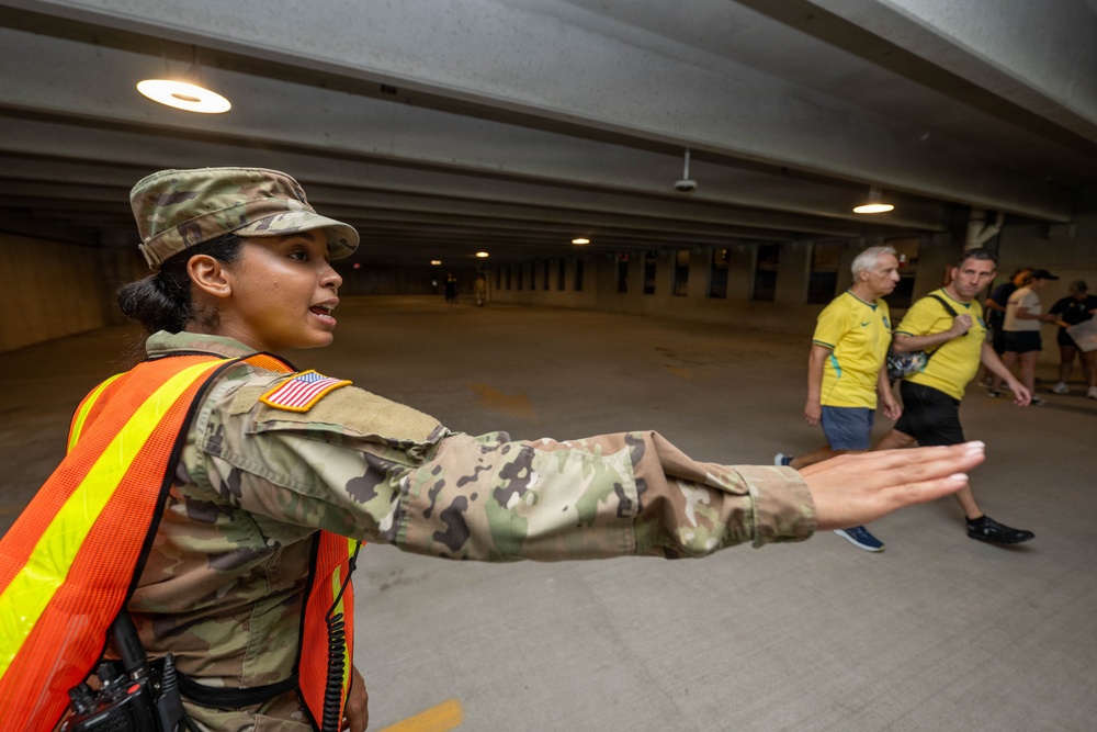 Jersey Guard Assists FIFA World Cup