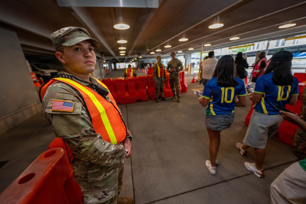Jersey Guard Assists FIFA World Cup