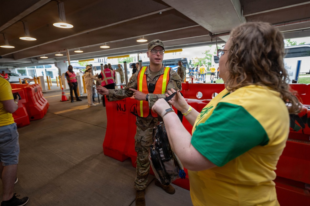 Jersey Guard Assists FIFA World Cup