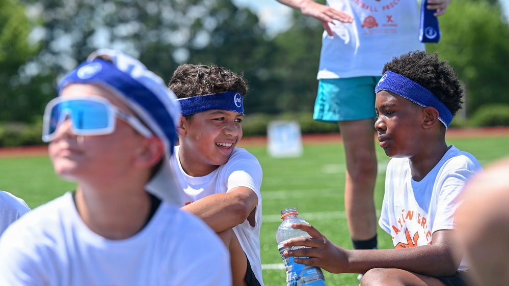 LRAFB Hosts the Taylen Green Pro Camp