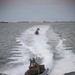 U.S. Coast Guard and Navy crews conduct helicopter training aboard Spirit of Norfolk