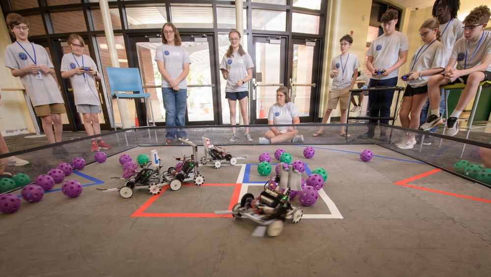 NIWC Atlantic Hosts 15th Annual Palmetto Cybersecurity &amp;amp; STEM Camp