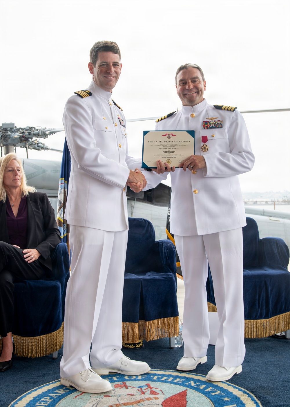 Commander, Helicopter Sea Combat Wing Pacific Change of Command Ceremony