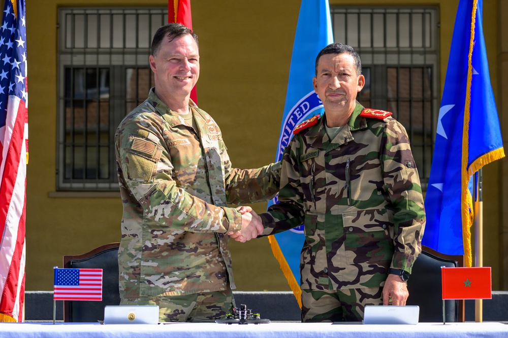Morocco and AFRICOM seek to establish the Africa Multidomain Training and Experimentation Center