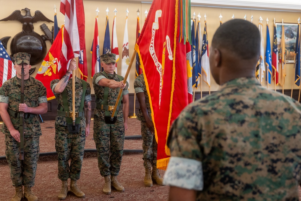 Marine Corps Information Operations Center Change of Command