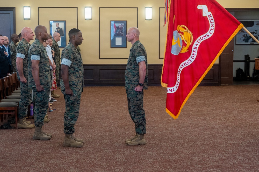 Marine Corps Information Operations Center Change of Command