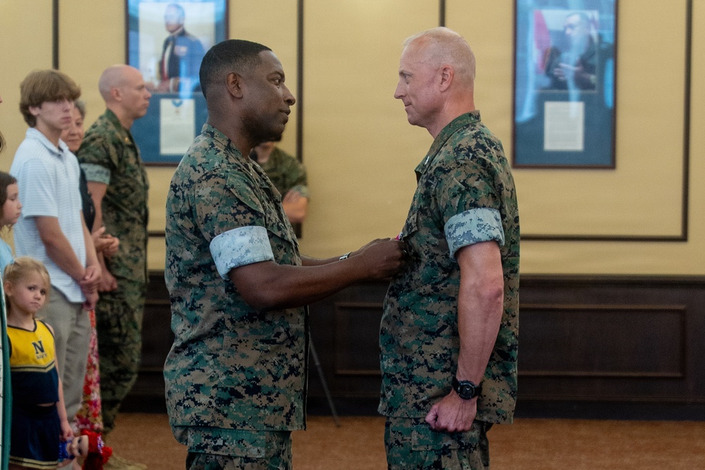 Marine Corps Information Operations Center Change of Command