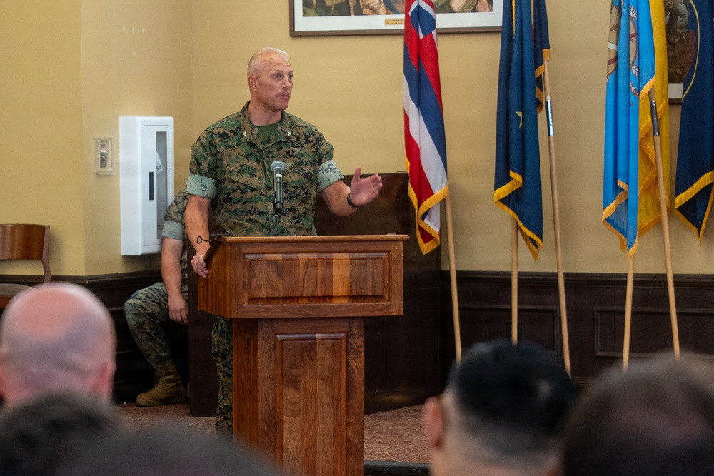 Marine Corps Information Operations Center Change of Command