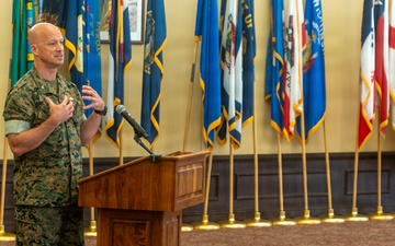 Marine Corps Information Operations Center Change of Command
