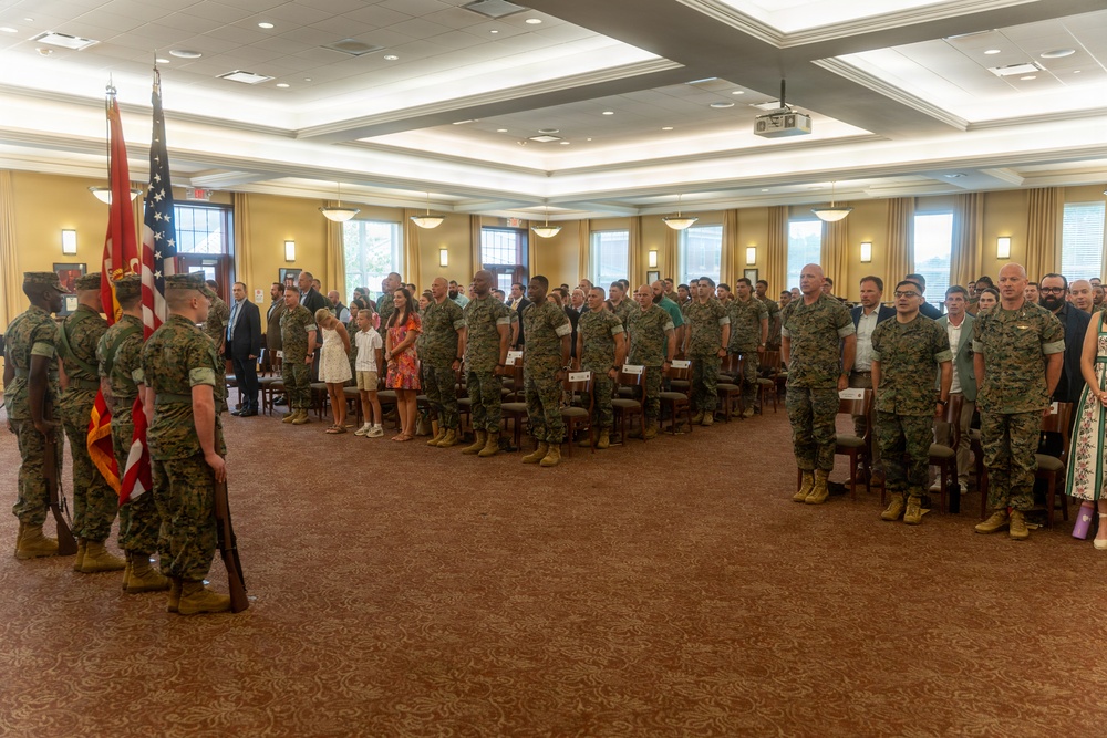 Marine Corps Information Operations Center Change of Command