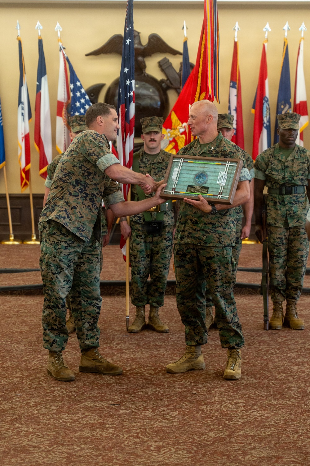 Marine Corps Information Operations Center Change of Command