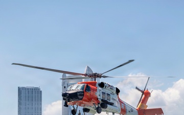 Coast Guard Conducts Search-and-Rescue Demonstration in Boston