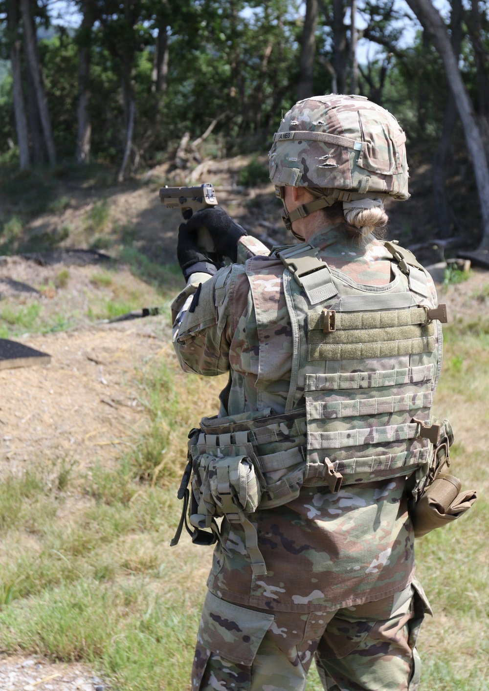 Combat Pistol Qualification Course