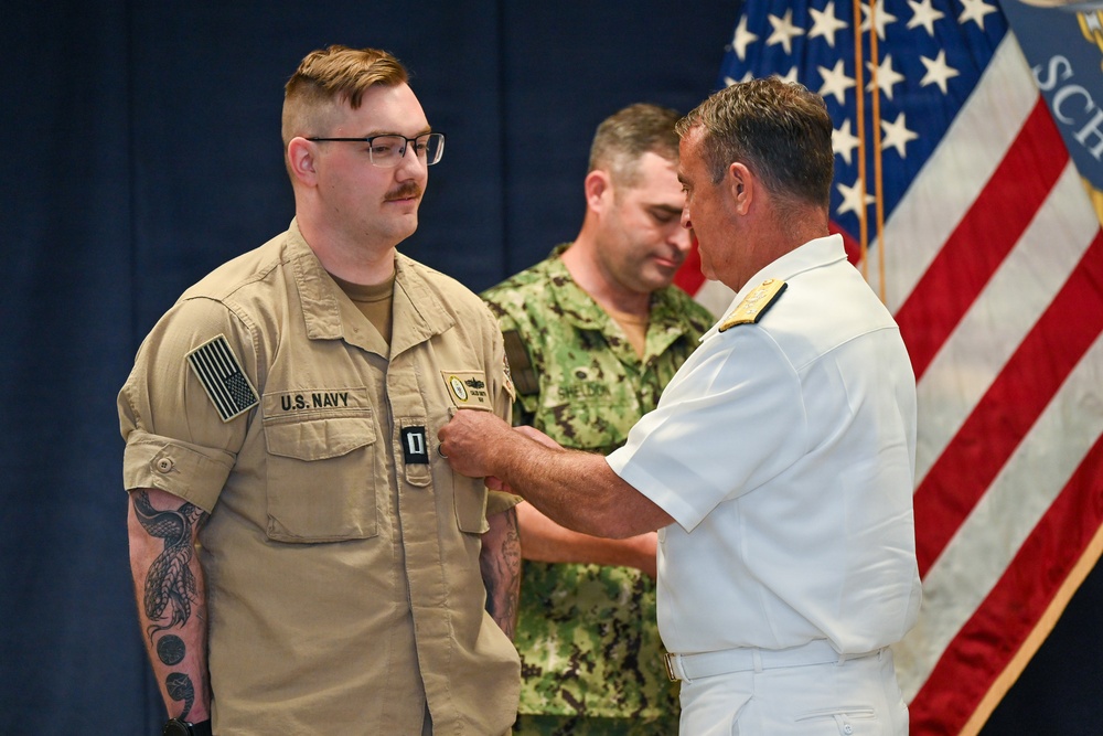 SWSC hosts CNSF Junior Officer Shiphandler of the Year award ceremony