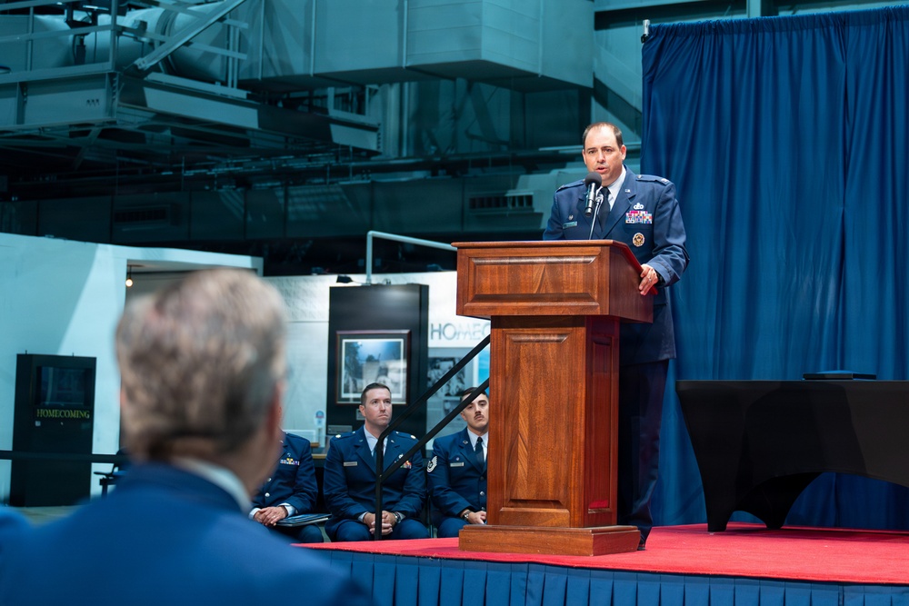 NASIC ushers in new leadership chapter at museum ceremony