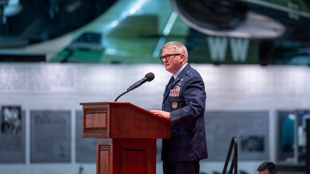 NASIC ushers in new leadership chapter at museum ceremony