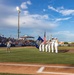 NAS Pensacola participates in Pensacola Blue Wahoos Salute to Service baseball game