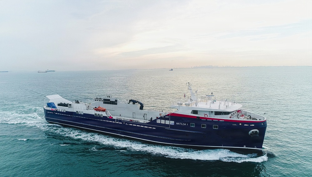 MCWL Charters New Stern Landing Vessel to Spearhead Marine Corps Littoral Modernization