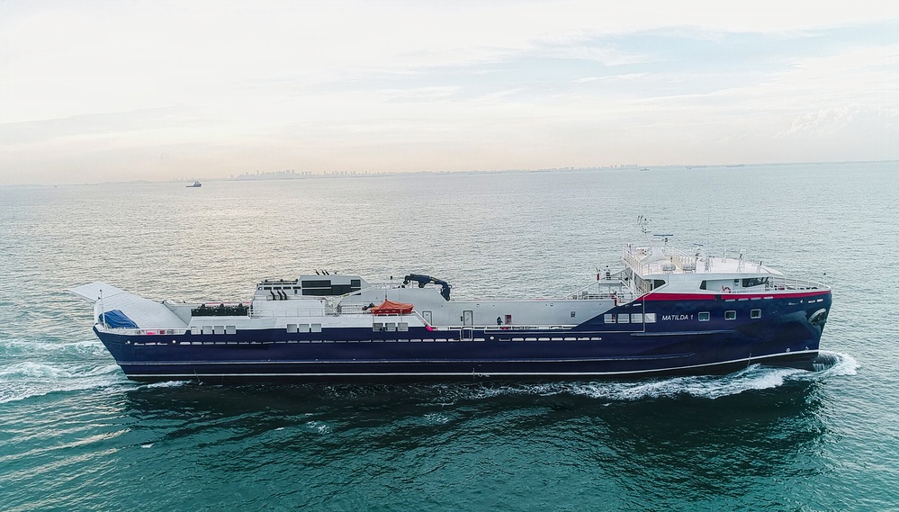 MCWL Charters New Stern Landing Vessel to Spearhead Marine Corps Littoral Modernization