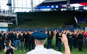 Miami Marlins America 250 Celebration and Enlistment Ceremony