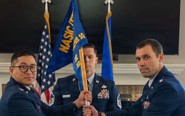 Electromagnetic Systems Analysis Squadron welcomes new commander