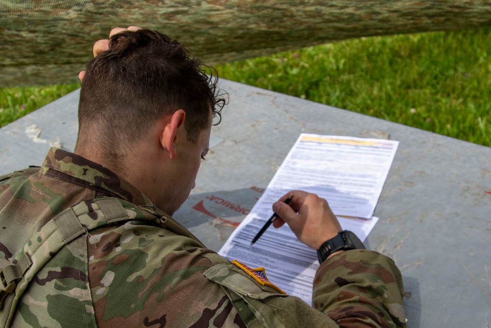 Best OC/T Competition, Written Test