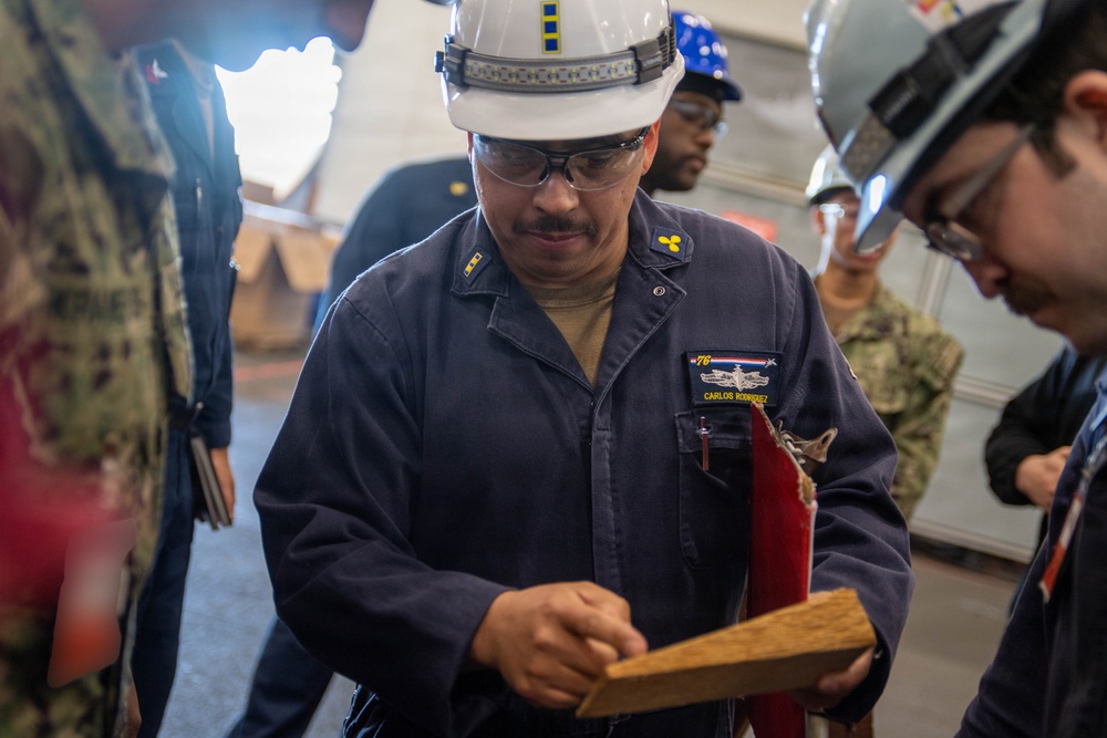 Ronald Reagan Sailors Train at Damage Control Rodeo