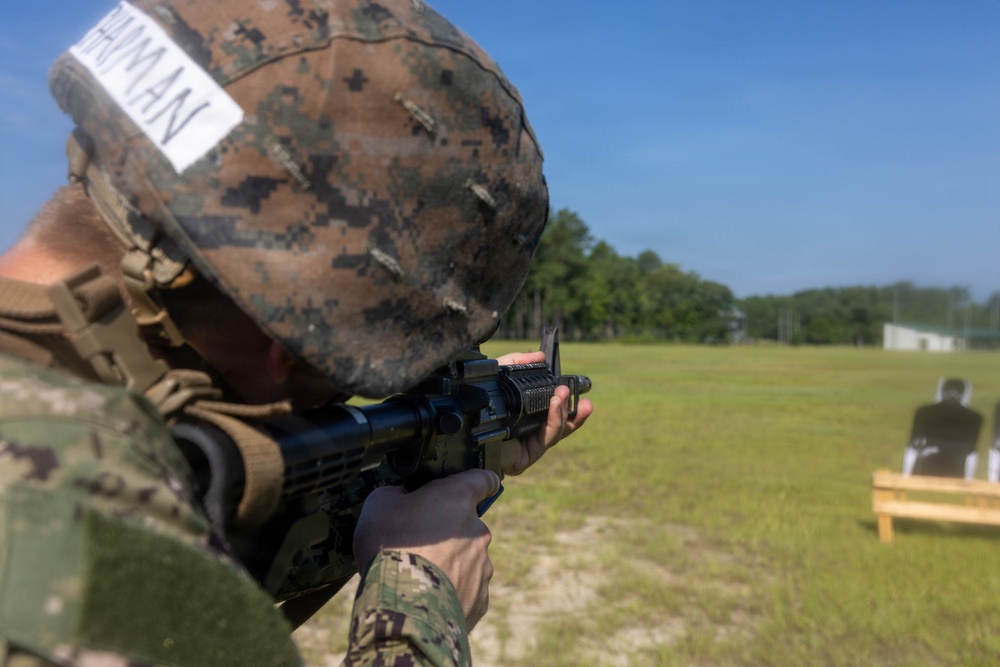 Naval Midshipmen attend CORTRAMID East aboard Camp Lejeune