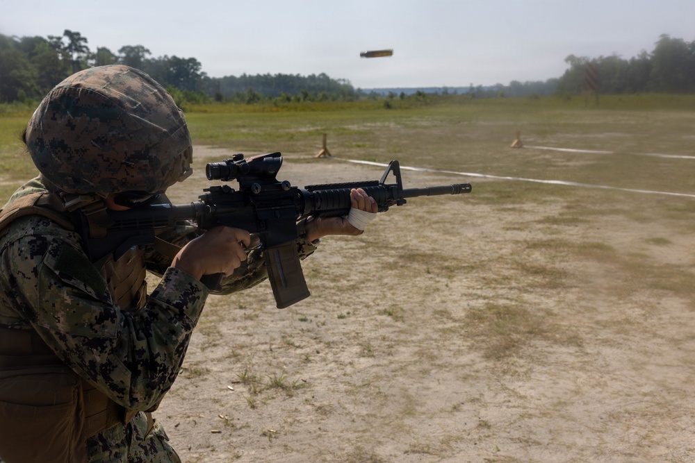 Naval Midshipmen attend CORTRAMID East aboard Camp Lejeune
