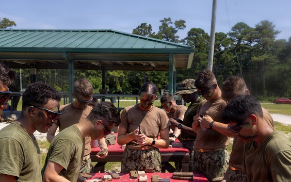 Naval Midshipmen attend CORTRAMID East aboard Camp Lejeune