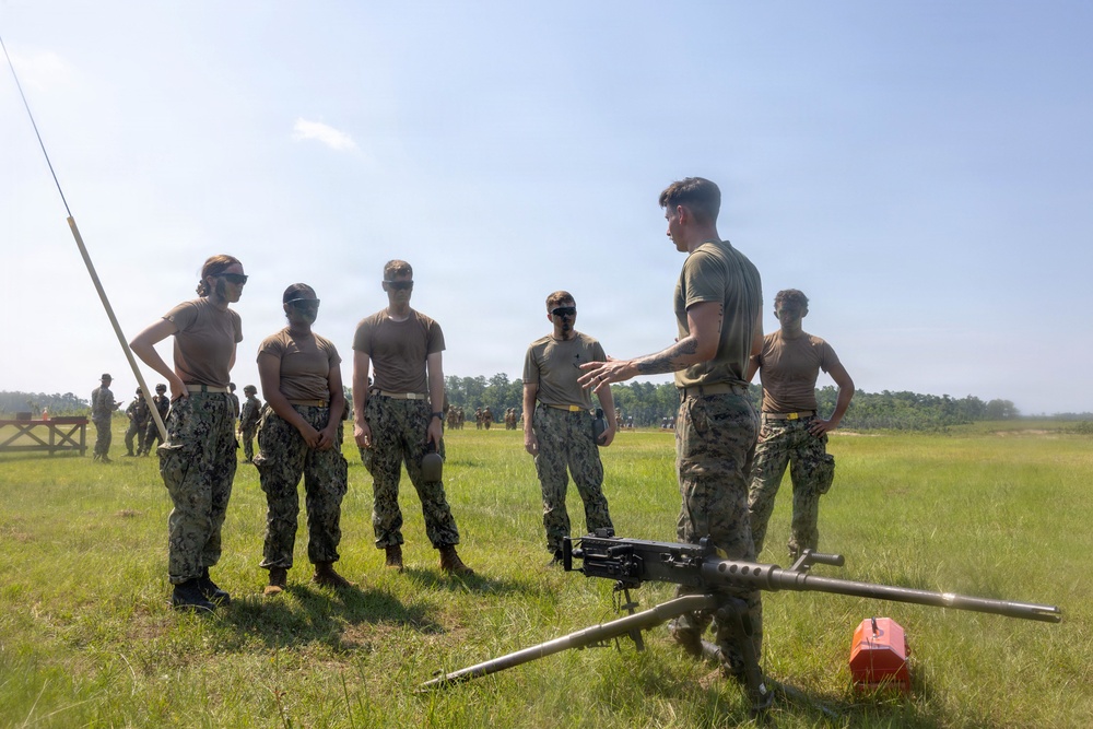 Naval Midshipmen attend CORTRAMID East aboard Camp Lejeune