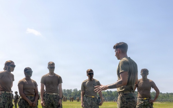Naval Midshipmen attend CORTRAMID East aboard Camp Lejeune