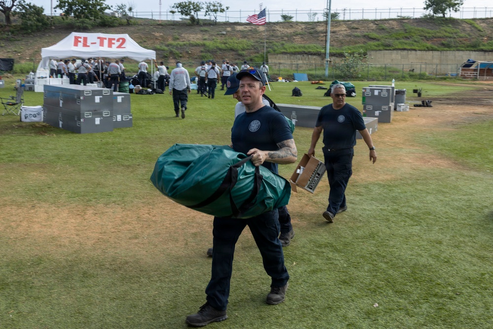 The U.S. Department of State’s U.S. Urban Search and Rescue Demobilization Day 2
