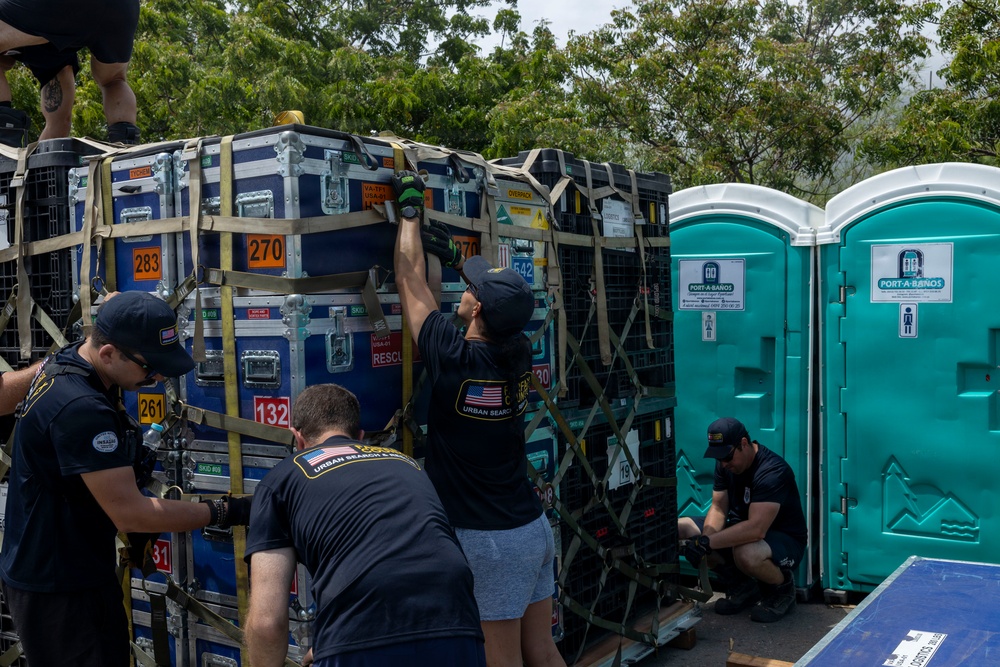 The U.S. Department of State’s U.S. Urban Search and Rescue Demobilization Day 2
