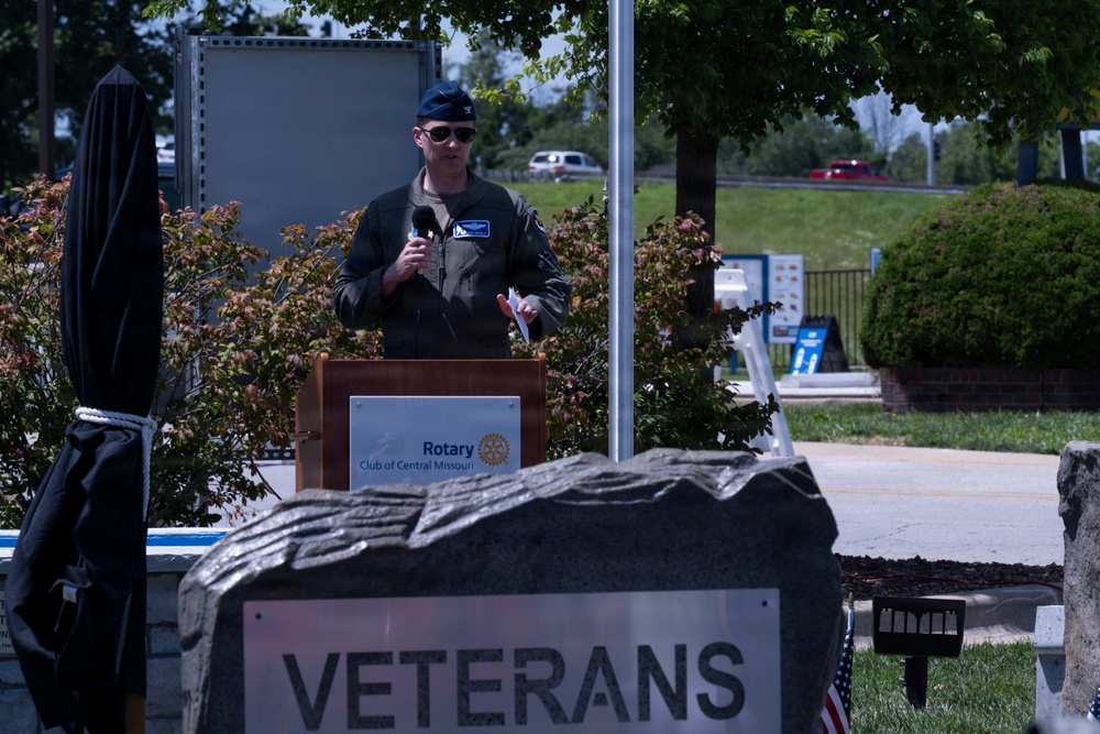 Warrensburg Veterans Park opening