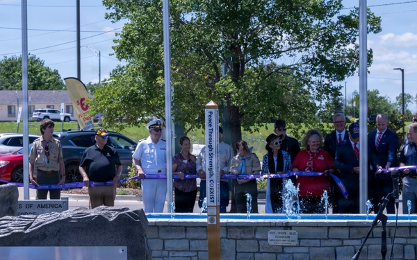 Warrensburg Veterans Park opening