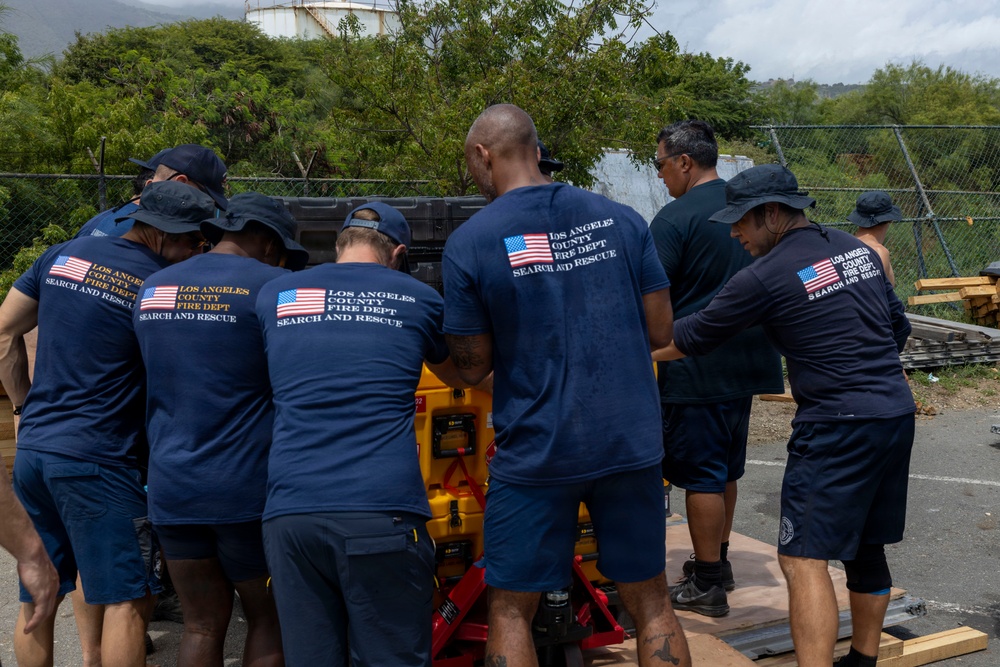 The U.S. Department of State’s U.S. Urban Search and Rescue Demobilization Day 2