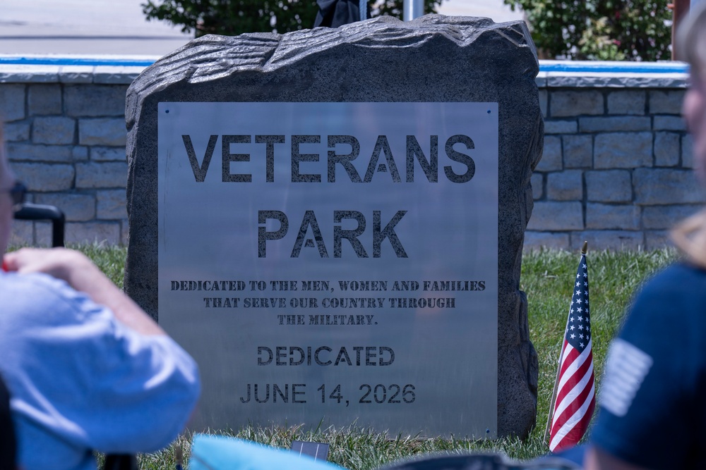 Warrensburg Veterans Park opening
